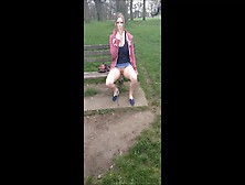 Lil Perv In A Uk Park