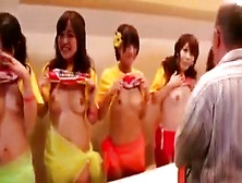 Japanese Tits Touching