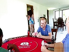 Stud Loses His Gorgeous Big Boobed Mom In A Poker Match