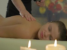 Curious Teen Arianna Hooks Up With Her Masseuse