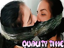 Laura,  Katherine & Maria In: Gagged Quality Time With Stepsister (Mp4)