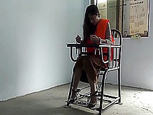 Chinese Girl At Jail