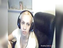 Apregnant With Big Boobs,  Brown Areolas At Webcam (Mrno)
