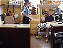 Latin Police Officer Screwed By Pawn Guy