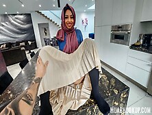 Hijab Hookup Featuring Hadiya Honey's Missionary Porn