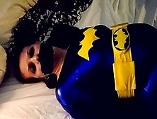 My Batgirl Hogtied Crotchroped And Tape Gagged