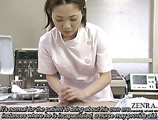 Subtitle Cfnm Japanese Nurse Measuring Cumshot