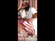 Lady Uses 4 Fingers To Finger Herself
