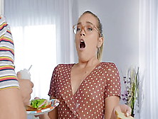 She Enjoys Her Rod In The Kitchen / Brazzers Scene From Zzfull. Com/hc
