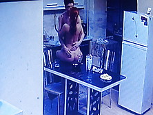 Couple caught on a spy cam having sex
