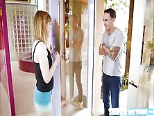 Disappointed Petite Chick Ariel Skye Gets Fucked By Dudes Huge Cock