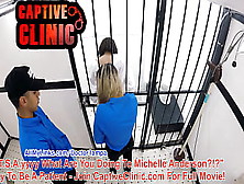 Sfw - Nonnude Bts From Michelle Anderson's Tsayyyy What Are You Doing?,  Gloves And Jail Cells, Watch Entire Video At Captiveclini