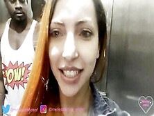 Sensual Next Door With A Rough Penis Into The Elevator Looking