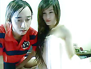 Asian Hottie And Her Lover Get Wild On Cam