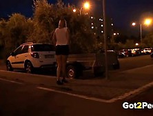 Beautiful Teen Girl Caught In Public Pissing On Camera