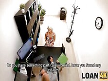 Loan4K.  Woman Makes Moneylenders Penis Rough That Leads To Goddess Humping
