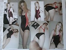 Tribute To Cybermat82 Jessica In Black And Red Speedo