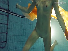 Sey Blonde Super Tight Teen Nastya Underwater
