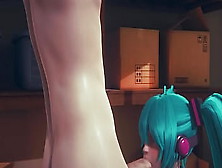 Vocaloid Anime - Miku Hardsex In A Warehouse - Asian Thai Manga Cartoon Game Porn