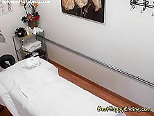 Asian Masseuse Jerks Off Her Boss To Completion