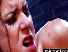 Masturbating Cougar Kayla Paige Finally Gets Some Rough Penis