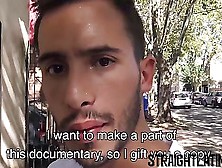 Young Latino Gets Paid To Be Barebacked For The First Time