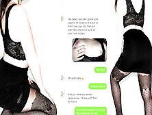 Sexting With A Pornhub Fan - His Tasty Penis Drives Me Filthy