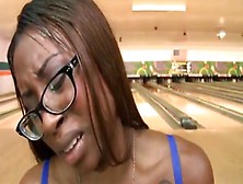 Two Big Butt Ebony Girls Have A Nice Bowling Party!