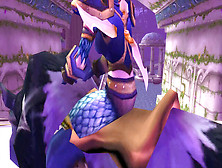 World Of Warcraft,  Night Elf,  Naked