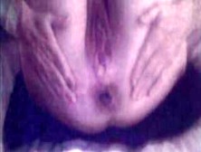 Amateur Wife Showing Her Asshole While Pooping Hard