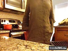 Standing By My Kitchen Sink Secretly Masturbating