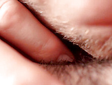 Amazing Closeup Asmr Hairy Twat Licking From My Date - Dripping Wet Snatch And Loud Cumming