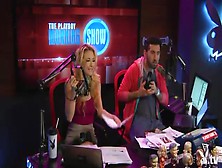 Babes On Radio Show Get Increasingly Naked