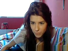 Cute Teen On Webcam