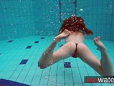 Pierced Teen Swimming Naked