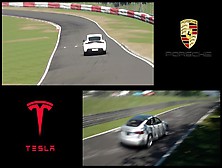 Porsche Fucks Tesla Hard At The Nurburgring 4K