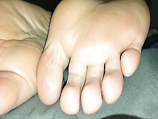 Saras Sweaty And Smelly Soles After Work