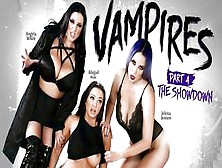 Girlsway - Vampire Angela White And Her Leader Hard Fuck Abigail Mac To Make Her Part Of The Coven