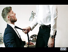 Men - Jay Roberts Teaches Matt Anders How Things Work In His Office By Hard Pounding His Sweet Ass