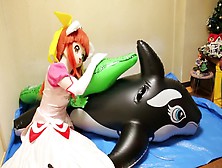 Orca Pooltoy Inflatable Bondage