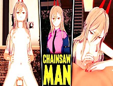 (Point Of View) Power Cartoon Chainsaw Husband