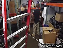 Hot And Sporty Musician Dude Encounters Ass Fucking In The Shop