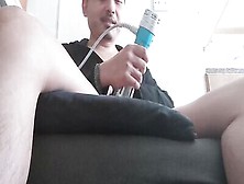Naughty Asian Guy Stimulates His Cock With A Special Sex Toy