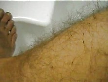 Cum & Hairy Legs