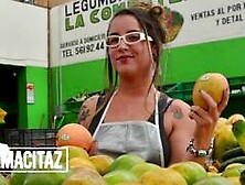 Big Tits Colombiana Catica Mamor Picked Up For Raunchy Fuck - Carne Del Mercado