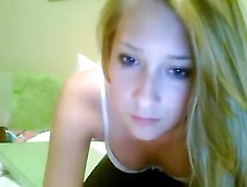 Gorgeous Blonde Teen Masturbating In A Sexy Webcam Vid. Mp4