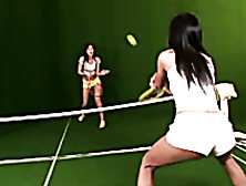 Sapphic Sex On A Tennis Court