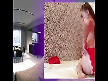 Stripvr Alena Fingers Herself - You Control The Experience As She Strip And Plays With Herself