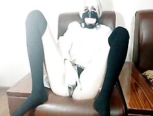 Tokyo Ghoul Cosplay - Inside Rubber Gloves Jerks Off To Squirt