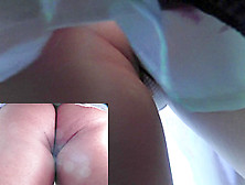 Appetizing Buttocks Ate Panties In The Upskirt Video